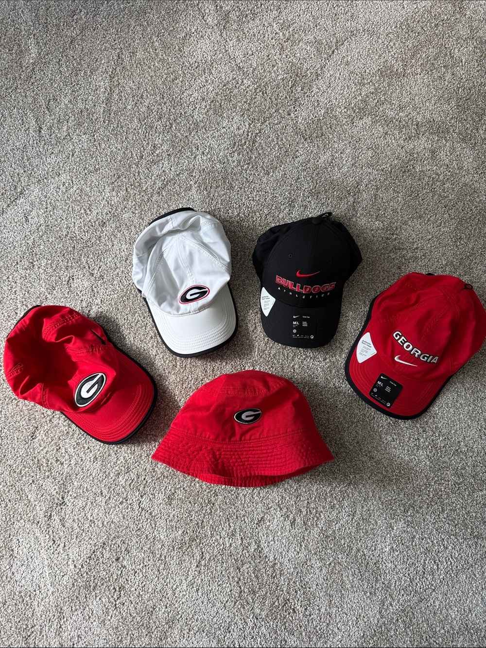 Variety UGA Nike Hats M/L